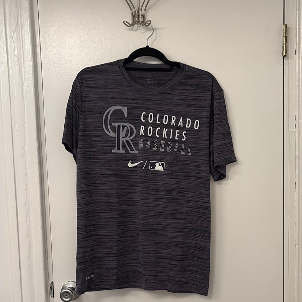 Nike Colorado Rockies Short Sleeve Active Tee